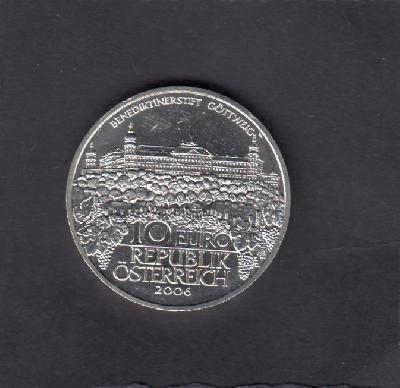 Beschrijving: 10 Euro ABBEY GOTTWEIG 